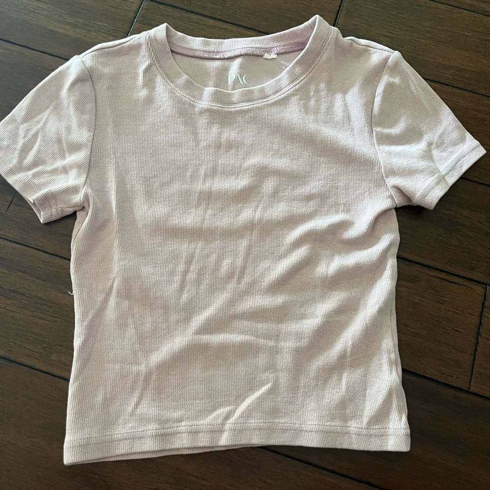 Small pacsun light pink/mauve baby tee